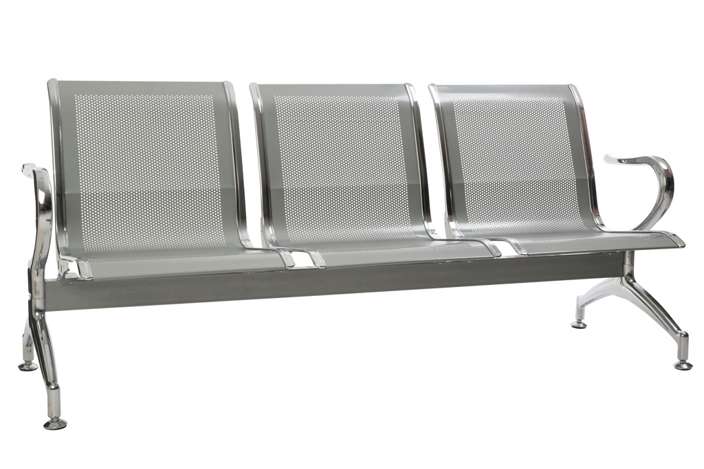 Heavy Duty Standard Steel - 3 Seater