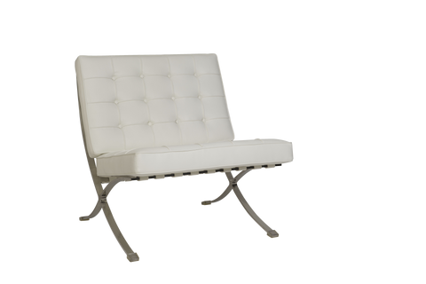 Barcelona – Von Der Rohe - 1 Seater White