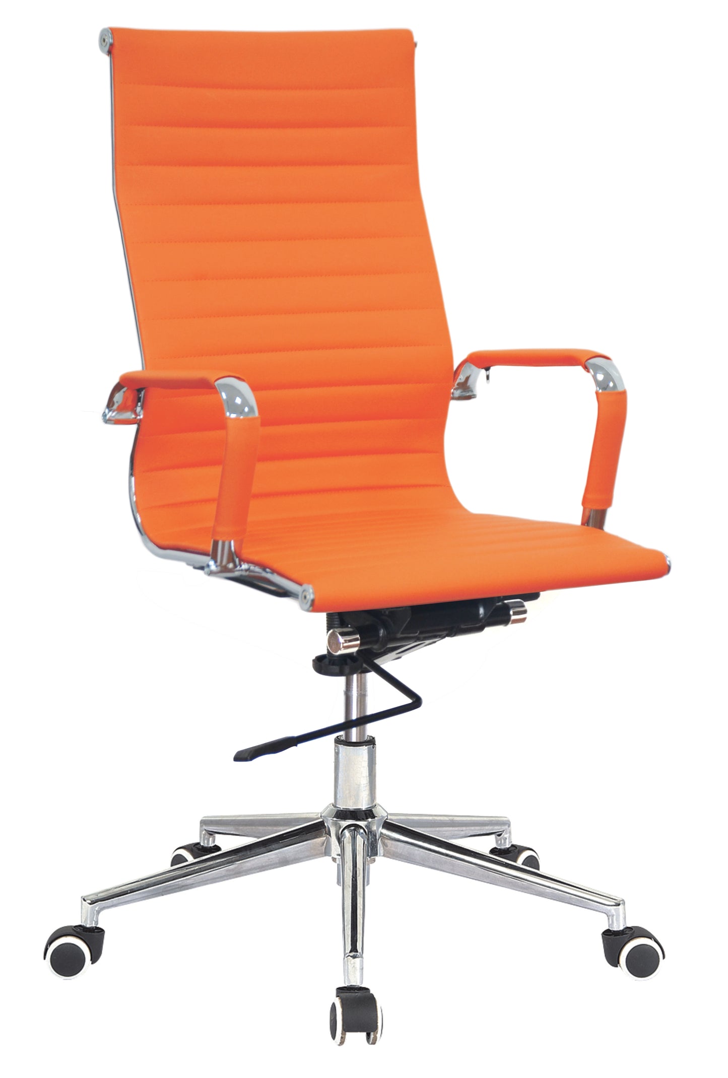 Classic Pleather High Back - Orange