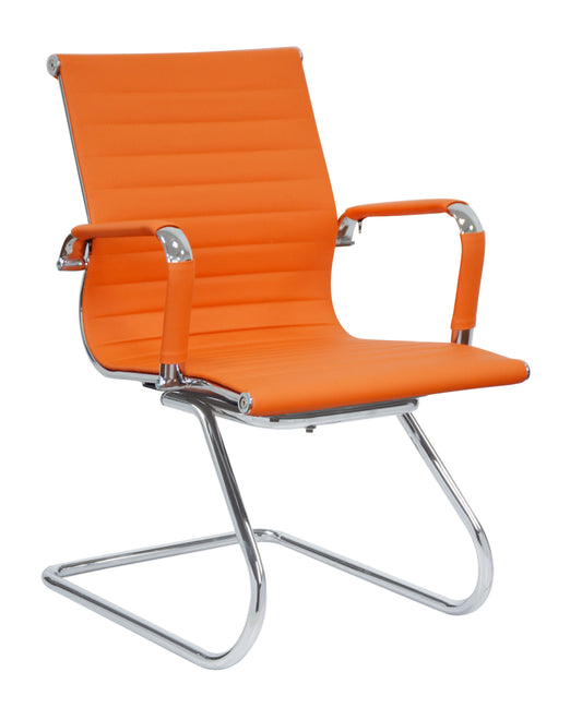 Classic Pleather Visitor - Orange